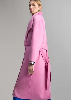 Abrigo monocolor handmade