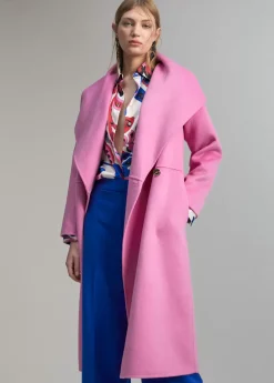 Abrigo monocolor handmade