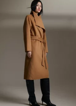 Abrigo monocolor handmade