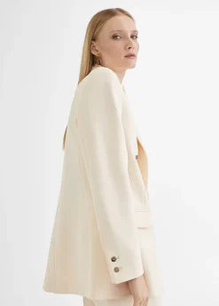 Americana cruzada monocolor