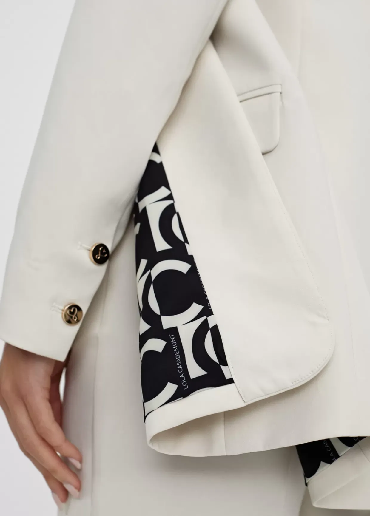 Americana forro LC contraste