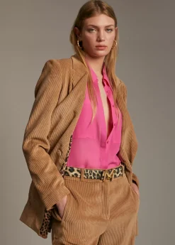 Americana oversize de pana