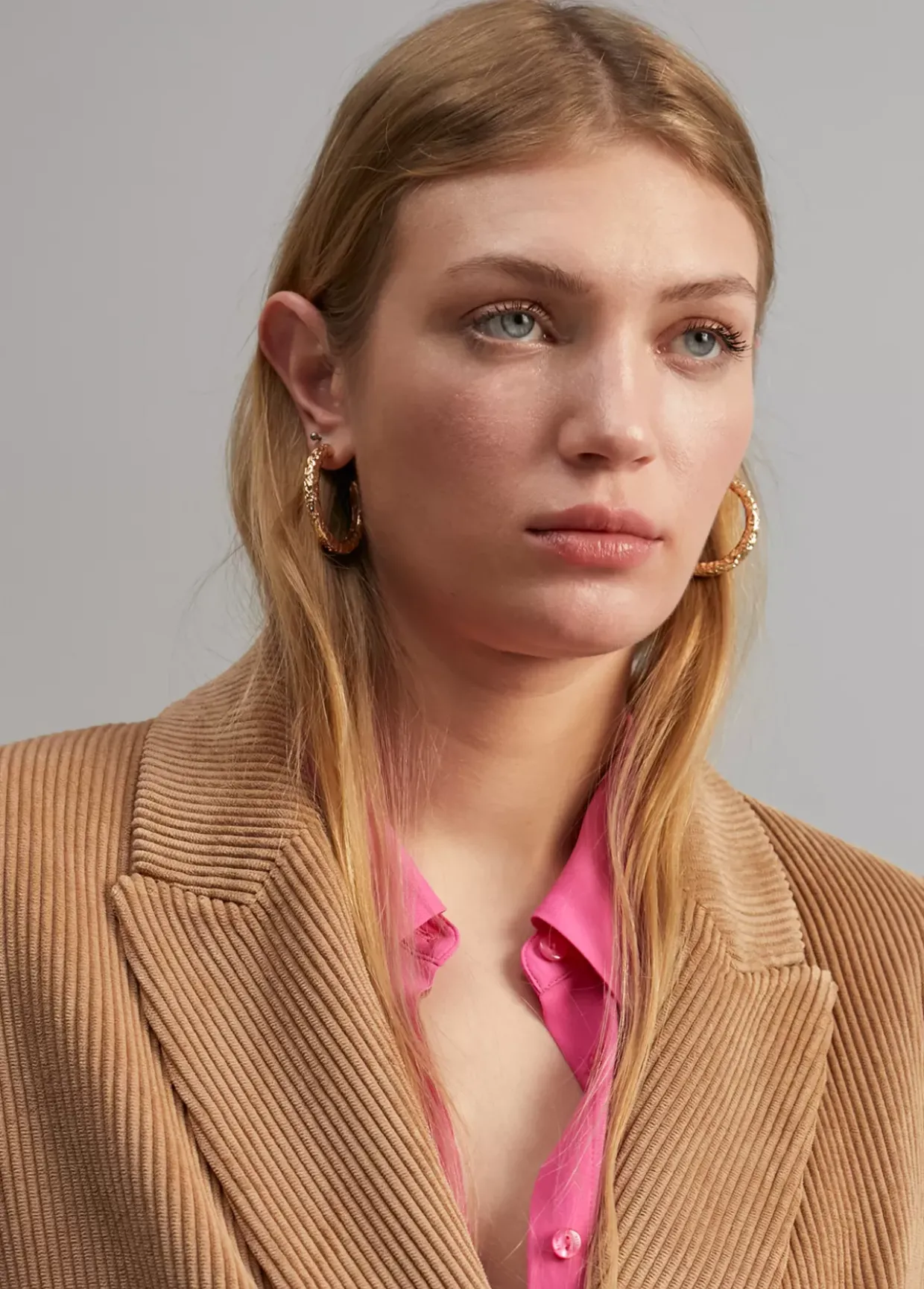 Americana oversize de pana