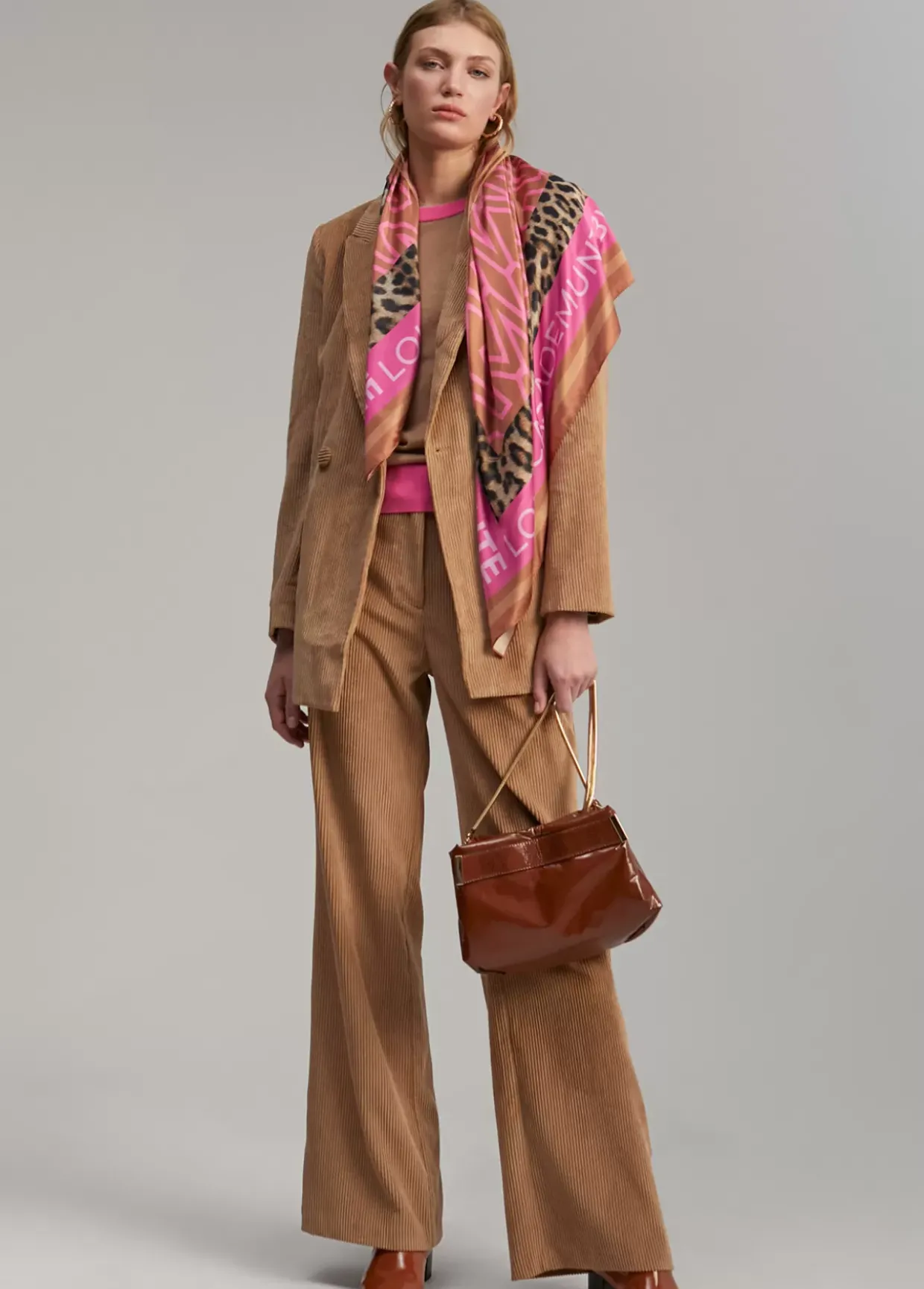 Americana oversize de pana