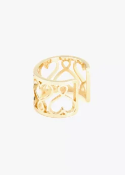 Anillo corazones infinitos maxi