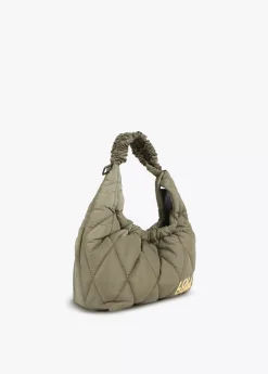 Bandolera acolchada asa trenzada