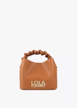 Bandolera con asa fruncida