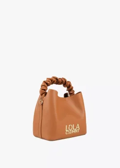 Bandolera con asa fruncida