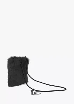 Bandolera efecto pelo