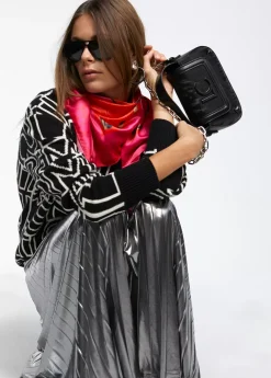 Bandolera estampado zebra