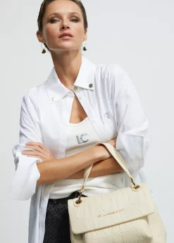 Bandolera logo grabado