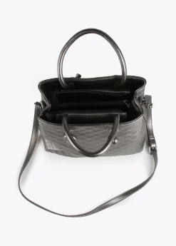 Bandolera rombos relieve