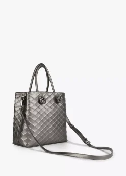 Bandolera rombos relieve