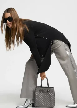 Bandolera rombos relieve