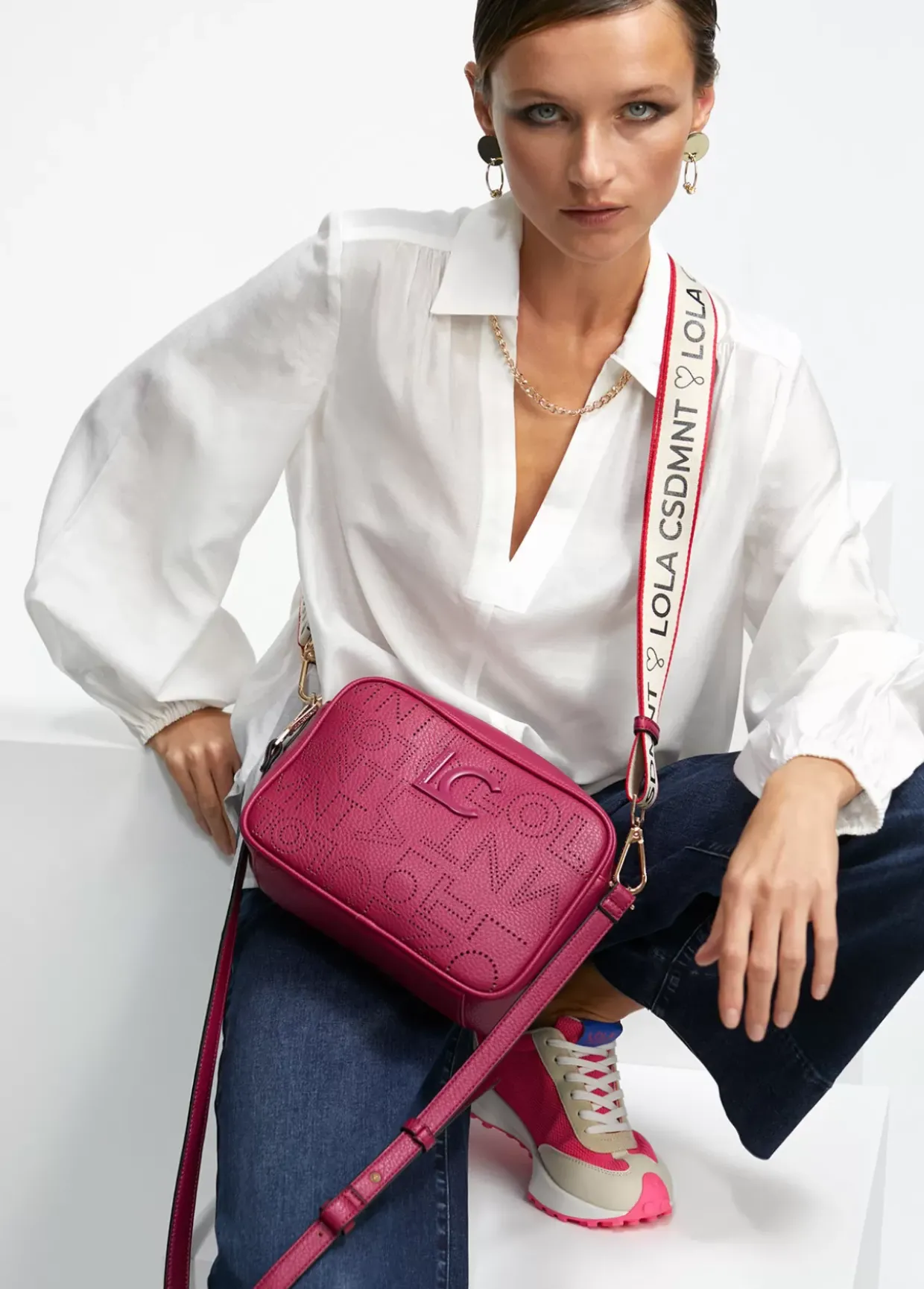 Bandolera troquelada