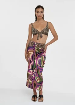 Bikini animal print y pasley