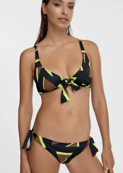 Bikini estampado maxi logo