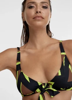 Bikini estampado maxi logo