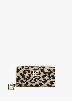 Billetero grande animal print