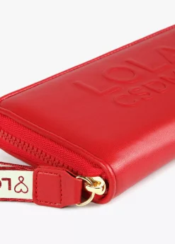 Billetero grande logo con relieve