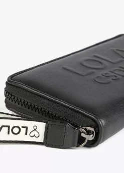 Billetero grande logo con relieve