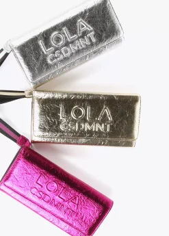 Billetero grande metalizado