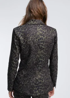Blazer animal print