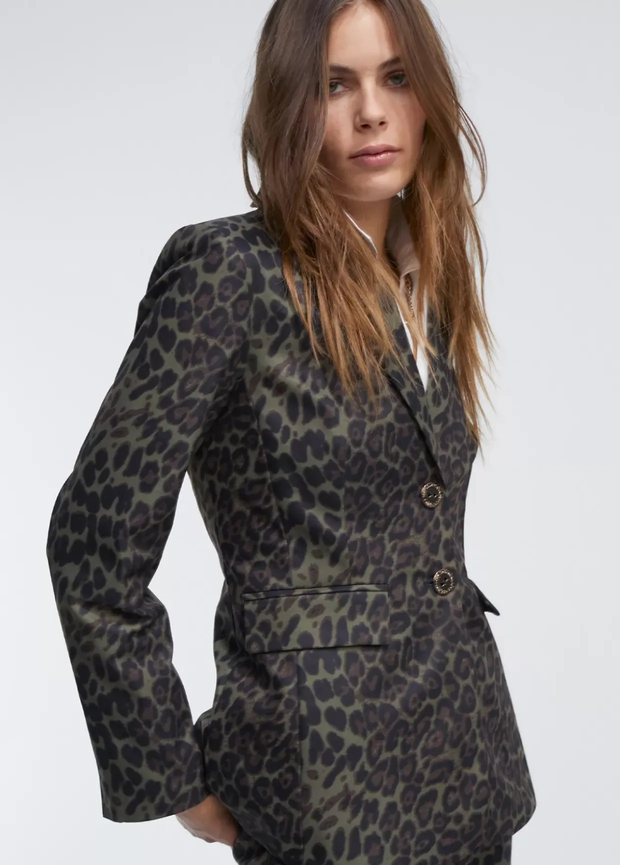 Blazer animal print