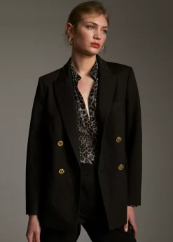 Blazer botón animal