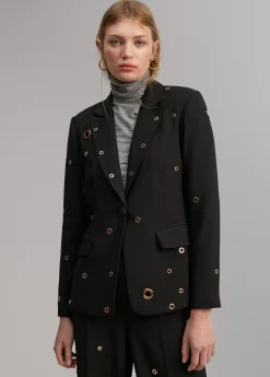 Blazer detalle eyelets