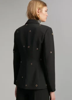 Blazer detalle eyelets