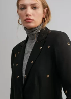 Blazer detalle eyelets