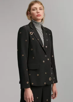 Blazer detalle eyelets