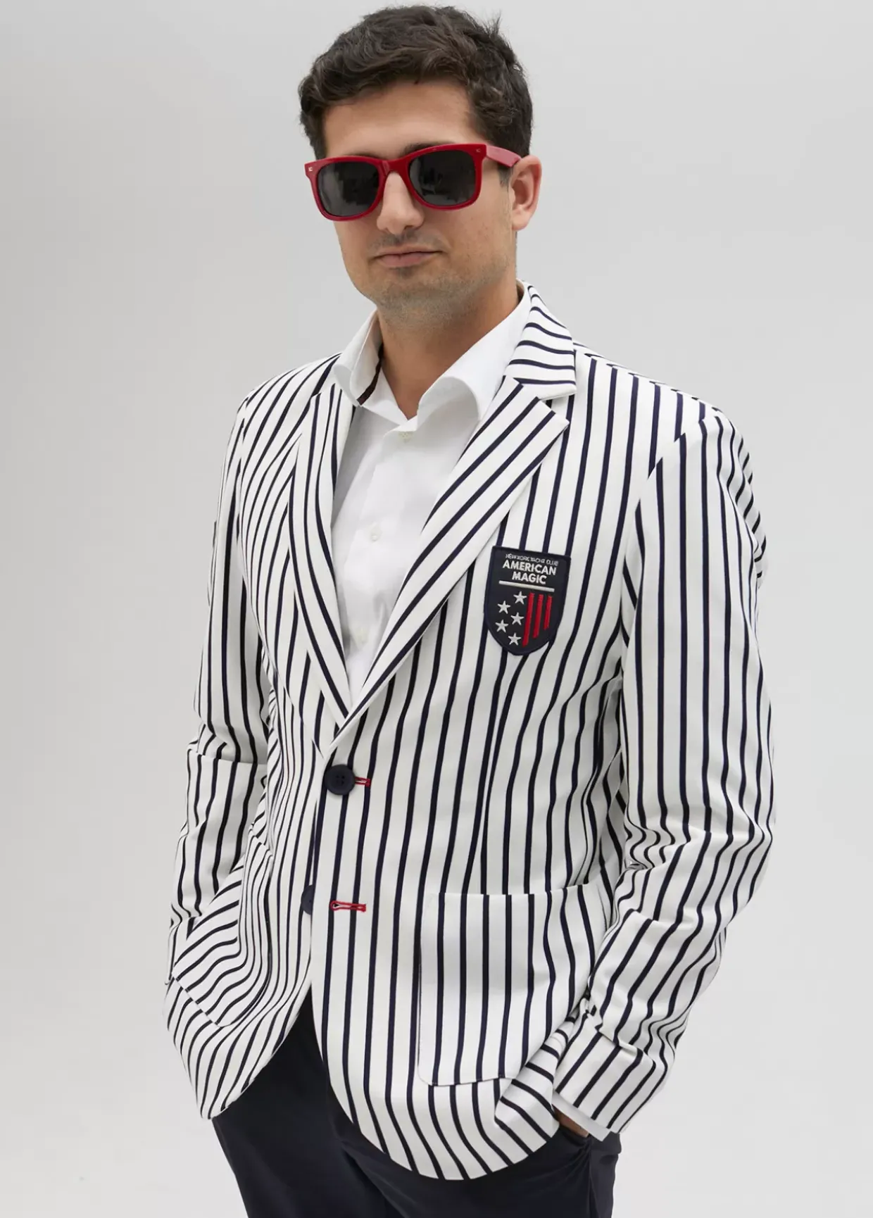 Blazer hombre rayas edición limitada - Lola Casademunt