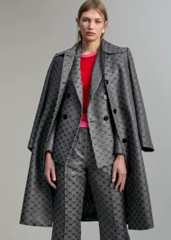 Blazer jacquard monograma