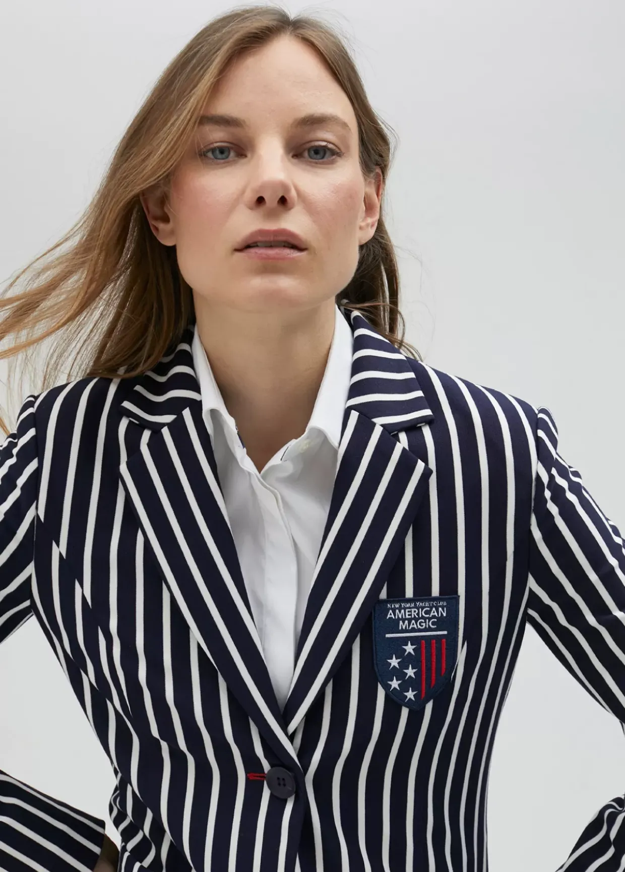 Blazer rayas bicolor de edición limitada - Lola Casademunt