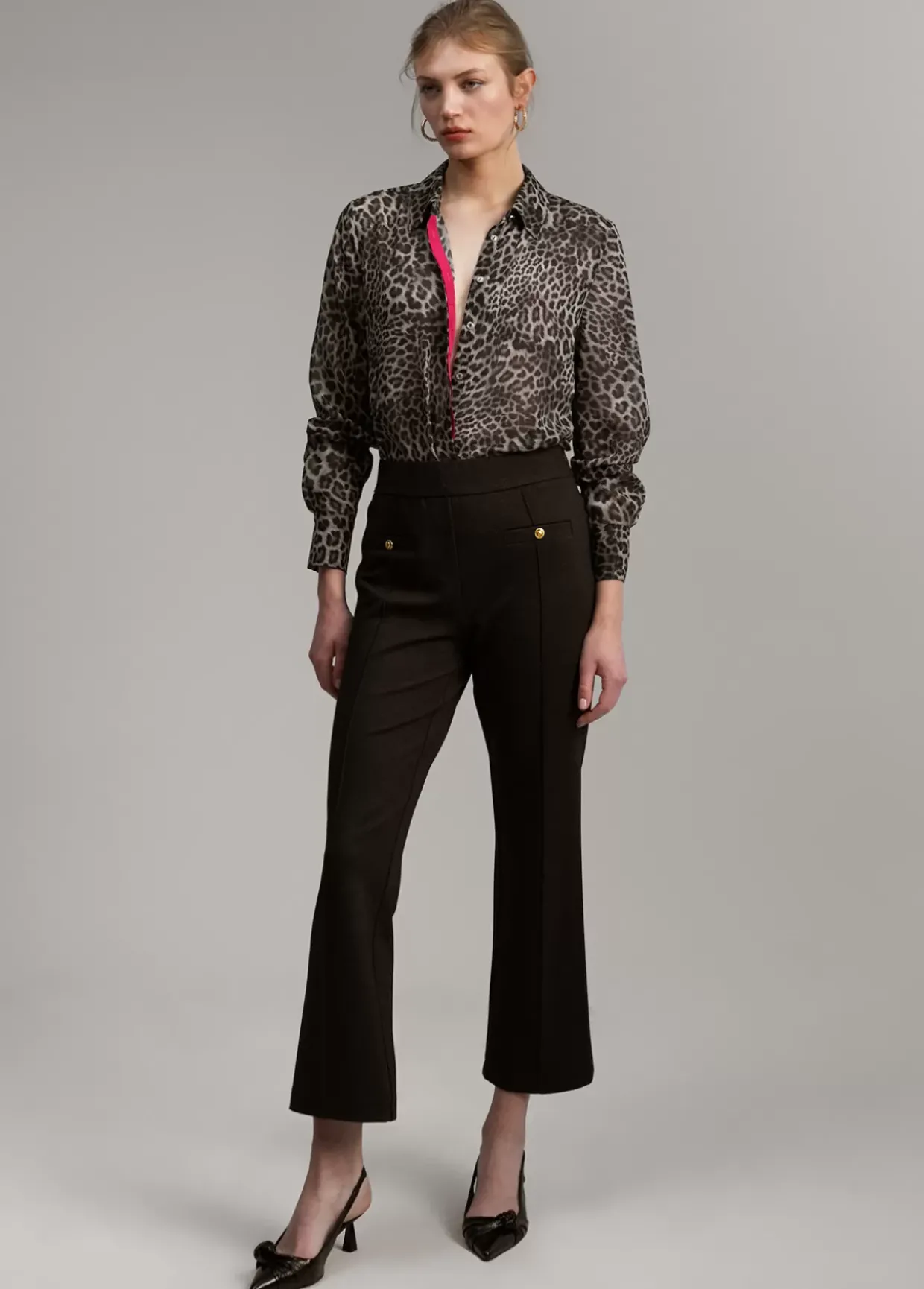 Blusa detalle contraste