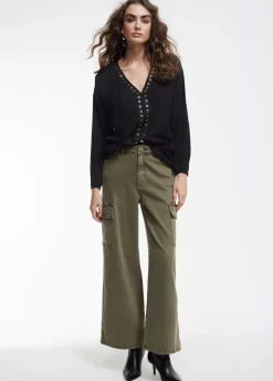 Blusa detalle eyelets