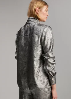 Blusa laminada lazada