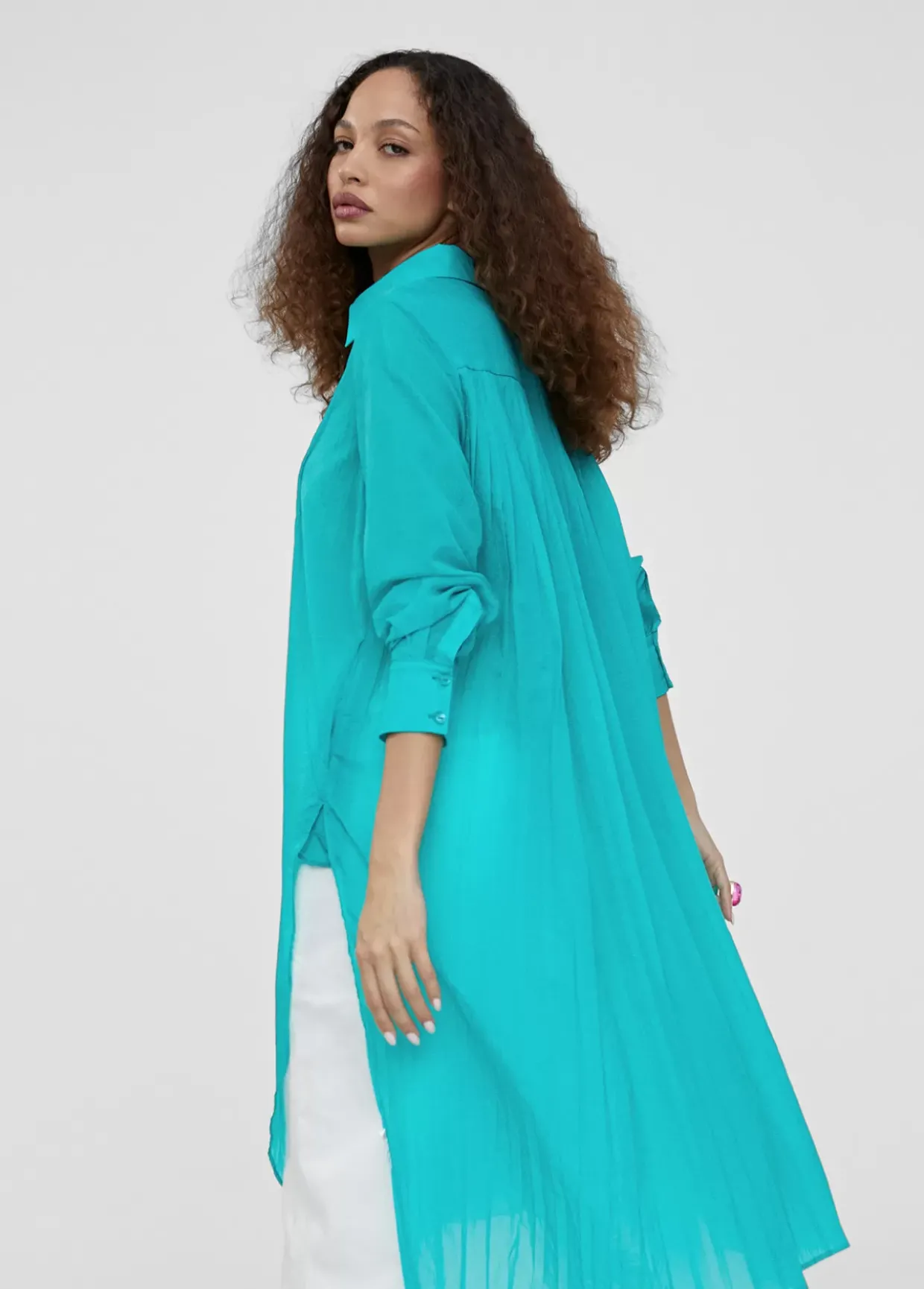 Blusón largo aberturas