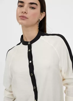 Blusón largo detalle manga