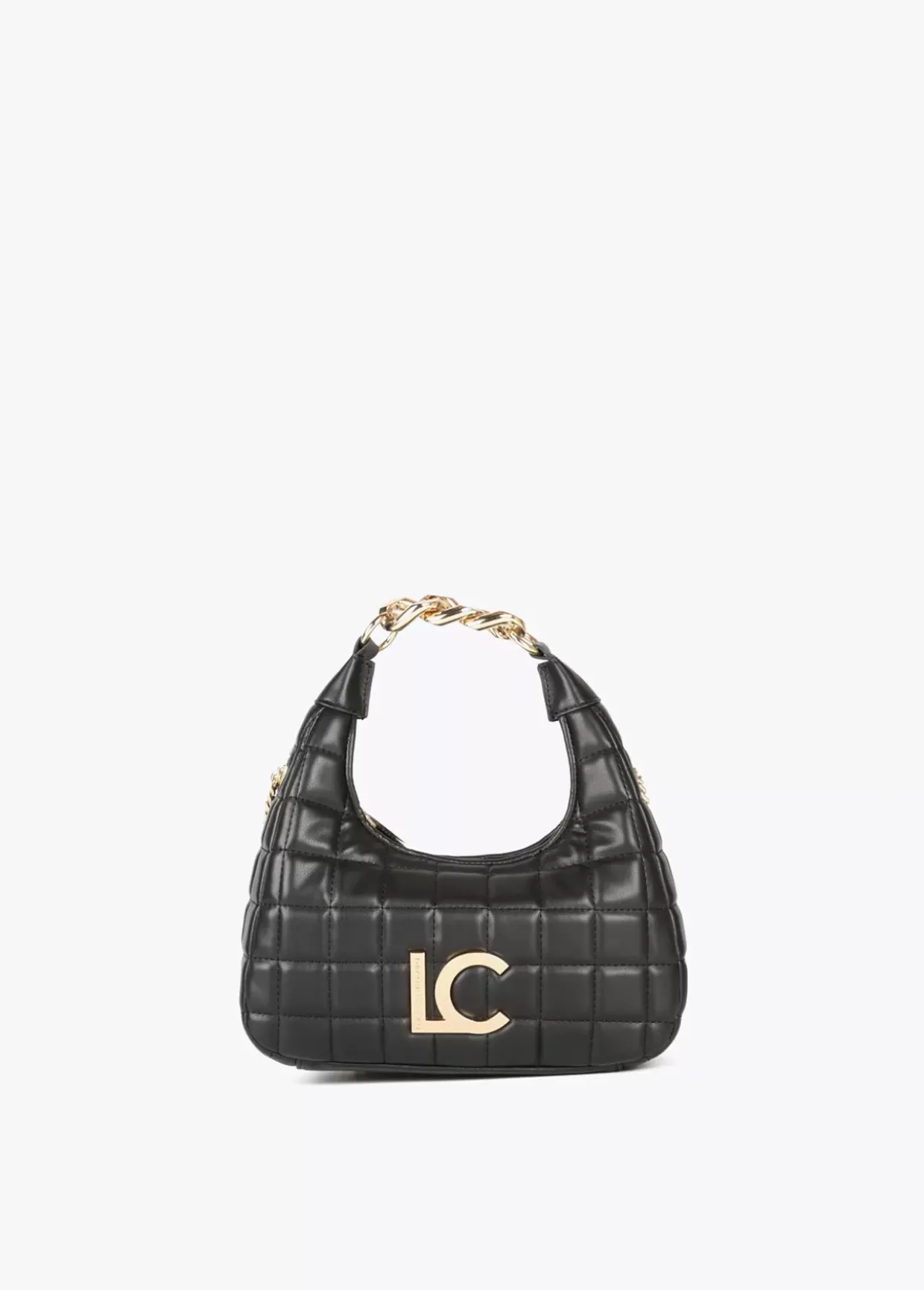 Bolsito acolchado de cuadros