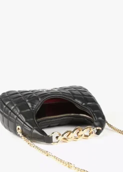 Bolsito acolchado de cuadros