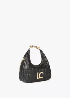 Bolsito acolchado de cuadros