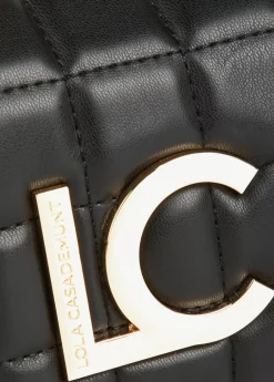 Bolsito acolchado de cuadros