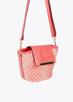 Bolsito bandolera tipo cesta