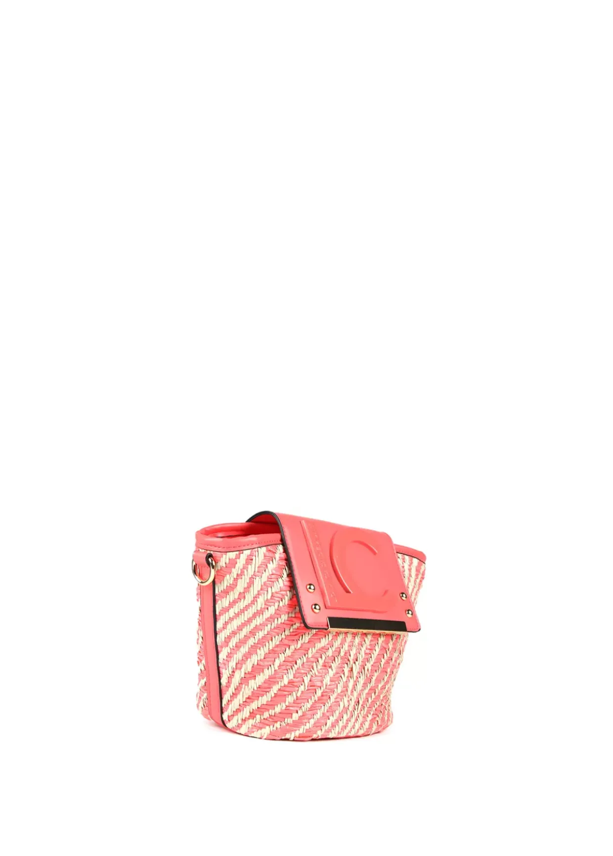 Bolsito bandolera tipo cesta