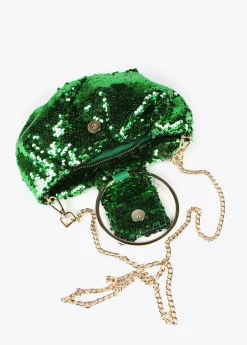 Bolsito de fiesta con lentejuelas