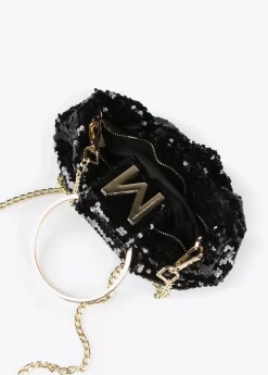 Bolsito de fiesta con lentejuelas