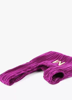 Bolsito de fiesta plisado.